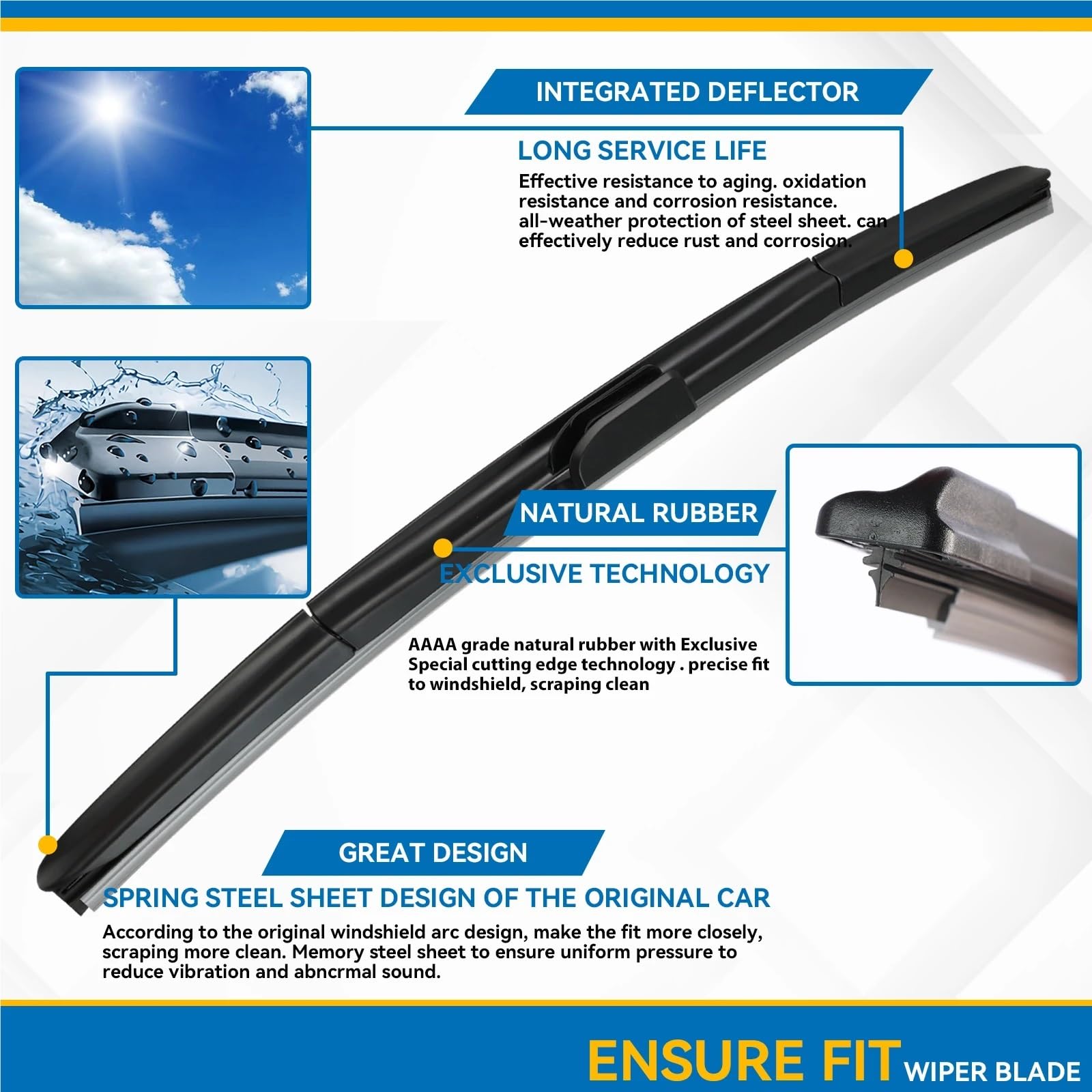 Escobillas Limpiaparabrisas Delanteras LHD Para Nissan Murano MK2 Z51 2008-2014, Parabrisas, Ventana, Coche, 26"+16"