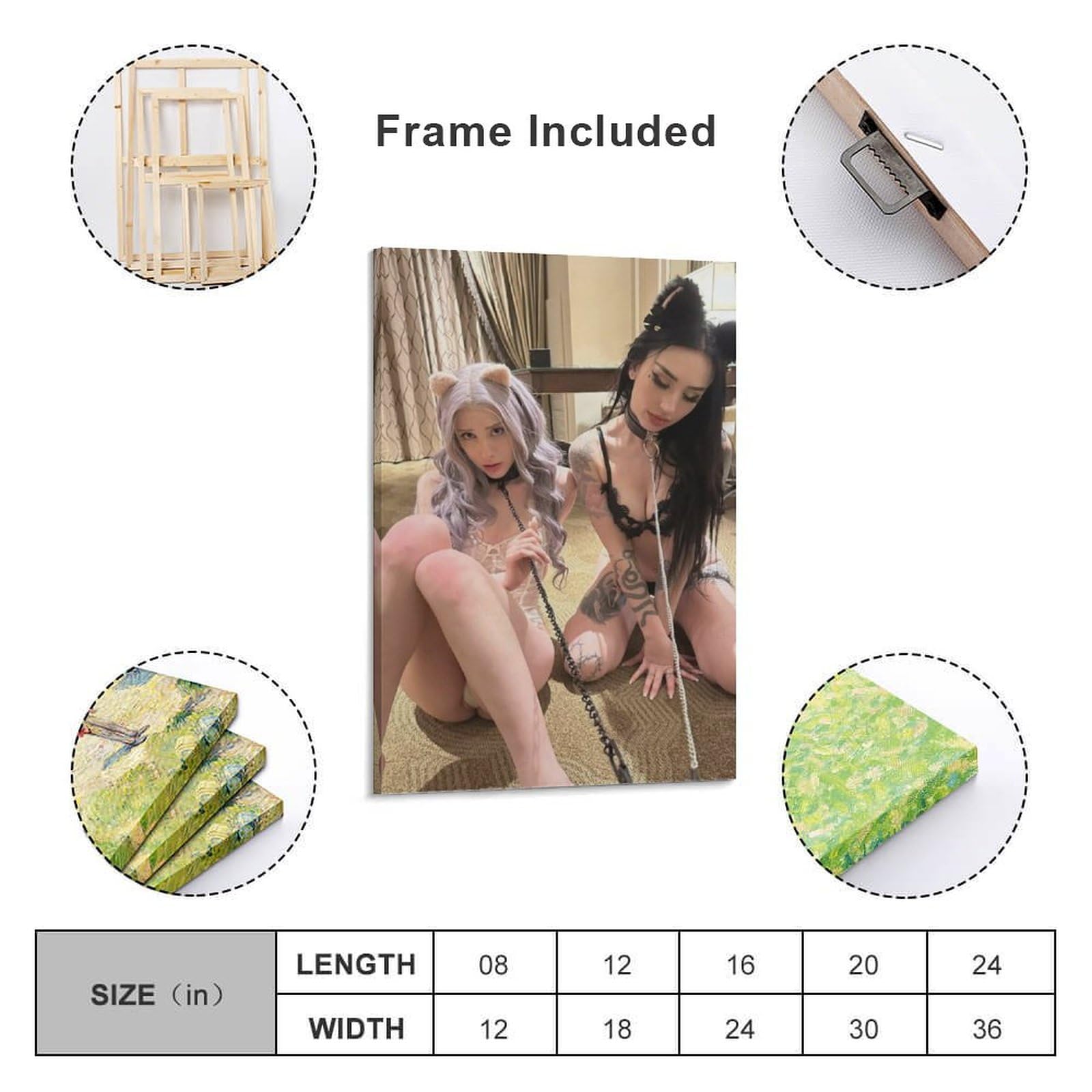 Amazon.com: Melody Marks Sexy Poster Canvas Wall Art Posters For Room  Aesthetic And Decor 1 Posters For Living Room Bedroom Restroom Office Decor  24x36inch(60x90cm): Posters & Prints