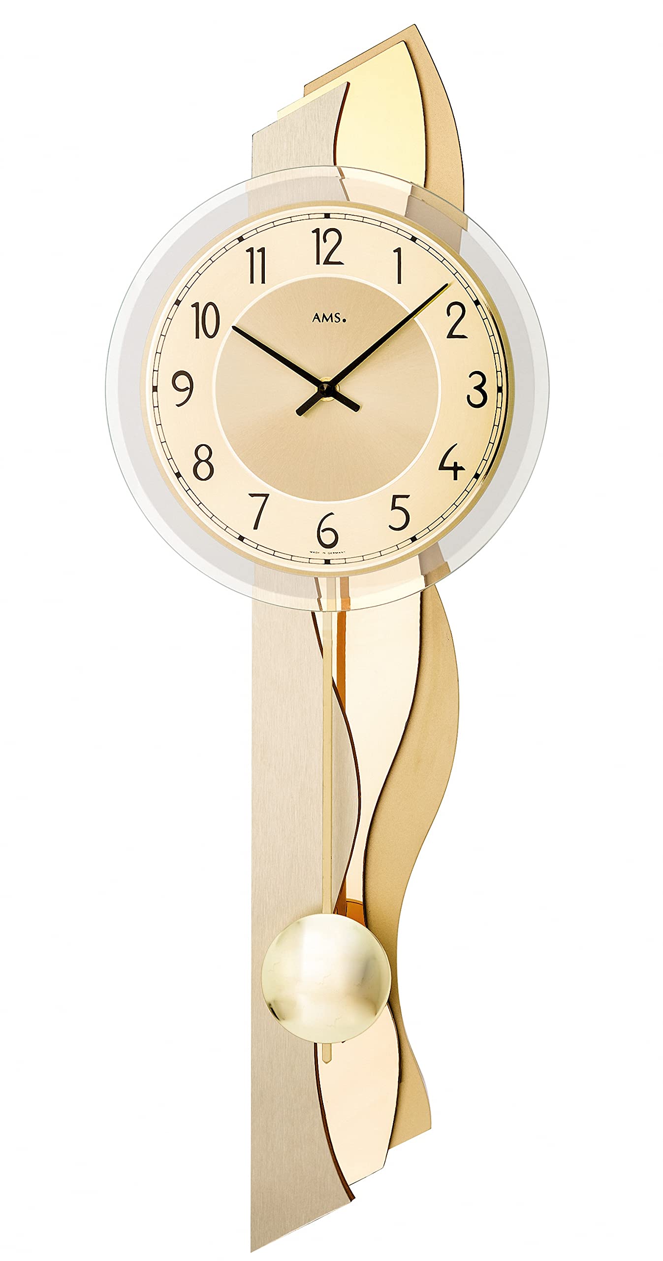AMS 7477 Wanduhr Design