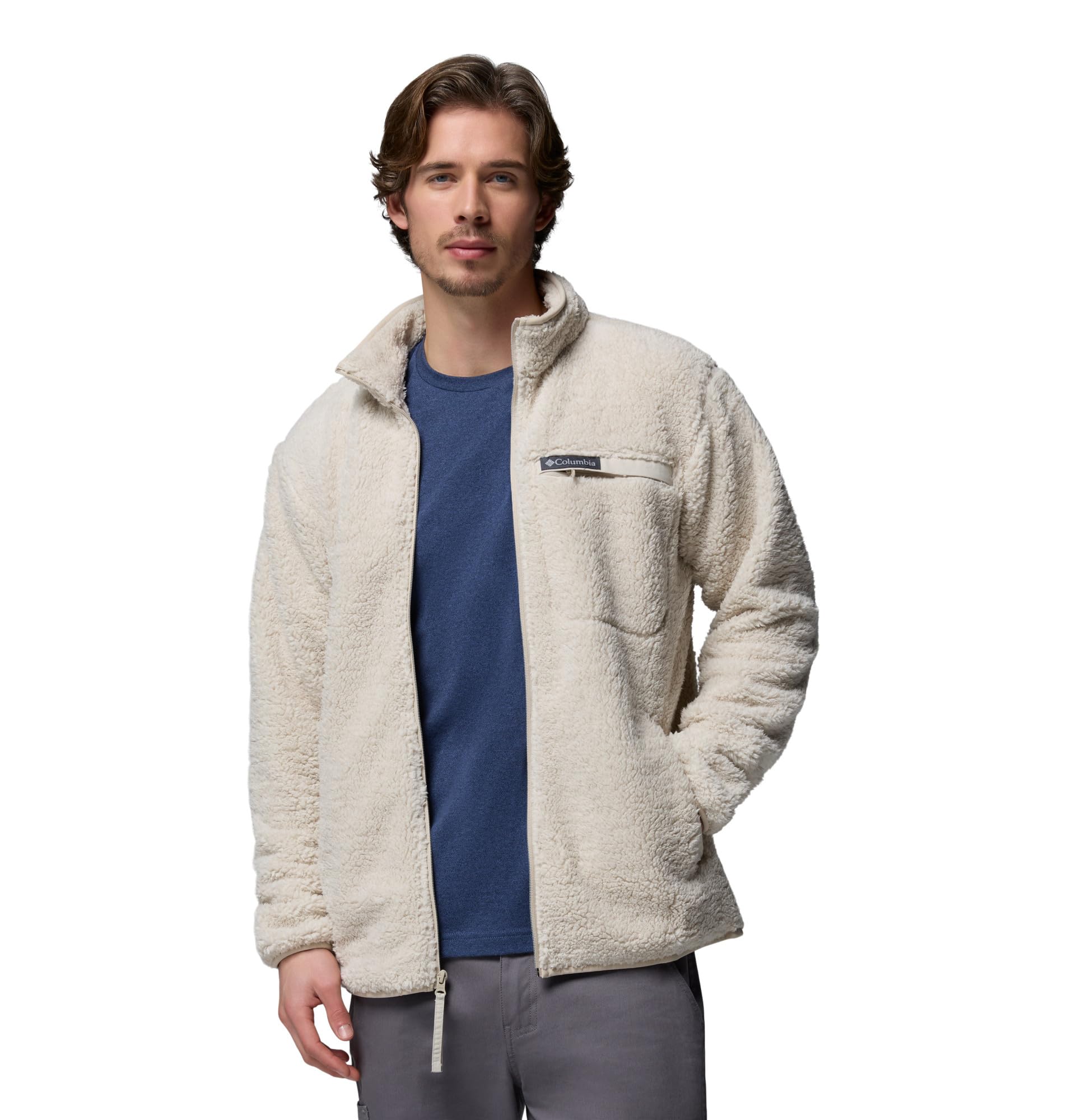 Columbia Kurtka polarowa z zamkiem błyskawicznym Mężczyźni Rugged Ridge High Pile Full Zip