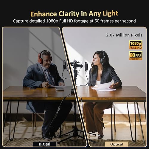 Miniatura 5 de Cámara PTZ NexiGo 20X Zoom Óptico con Salidas PoE HDMI/3G-SDI/USB/LAN de Transmisión IP, Seguimiento Automático AI para Videoconferencia