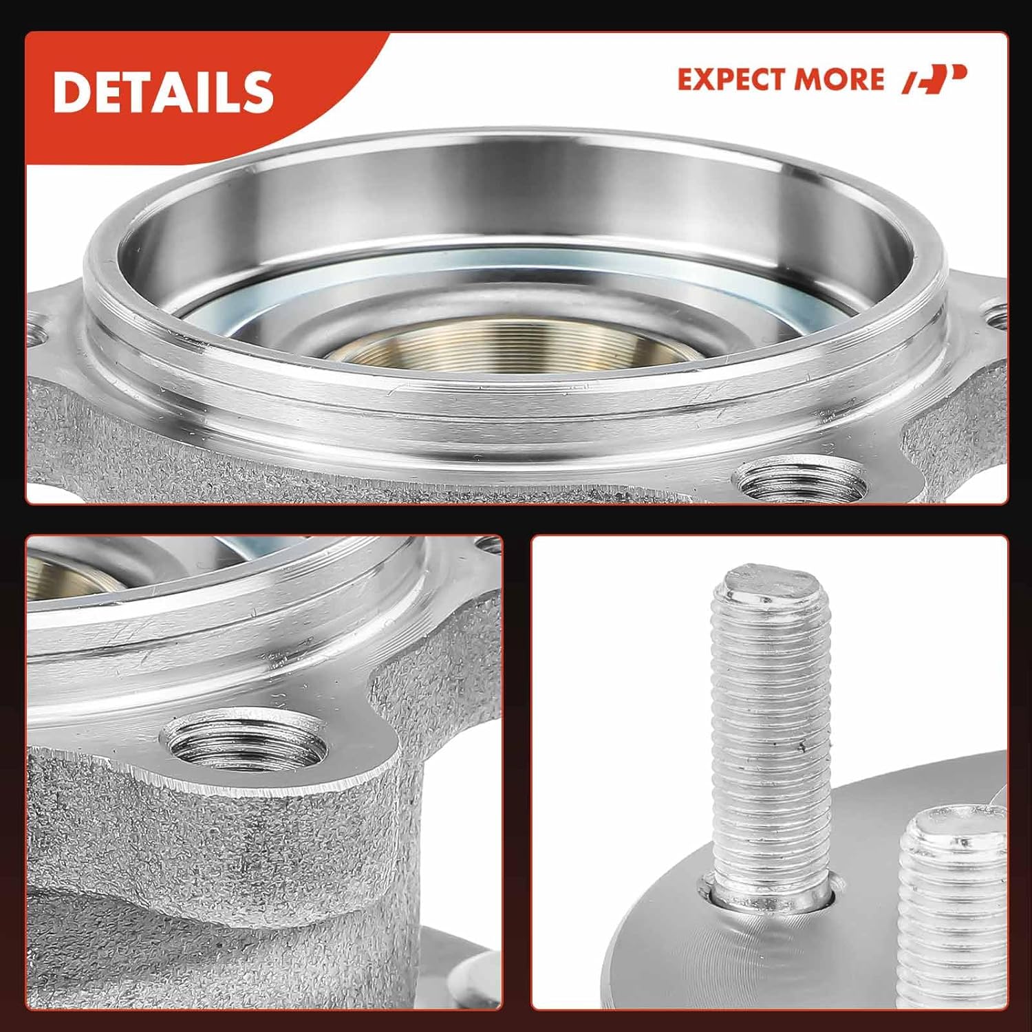 A-Premium 2 x Rear Wheel Bearing and Hub Assembly with 5-Lug Compatible with Mazda CX-5 2013-2023 - Image 8