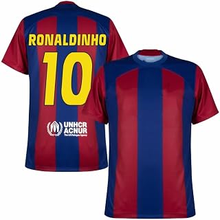 95MILES Kid's Polyester Ronaldinho Jersey Liga Club 10 Number Legend Football Jerseys for Kid's Price In India