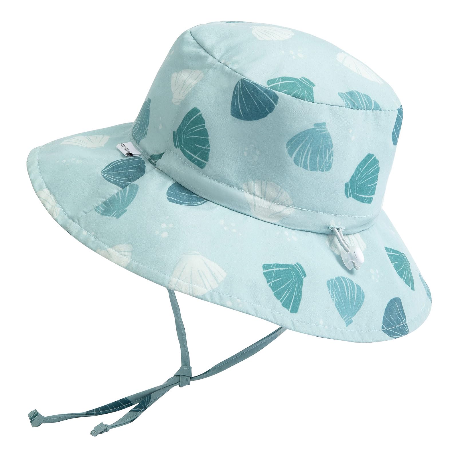 coolable Cappello da Sole per Bambini Pieghevole e Regolabile, Cappello a Secchiello Estivo con Ampio Bordo, Protezione UV UPF 50+ per Neonati e Bambini