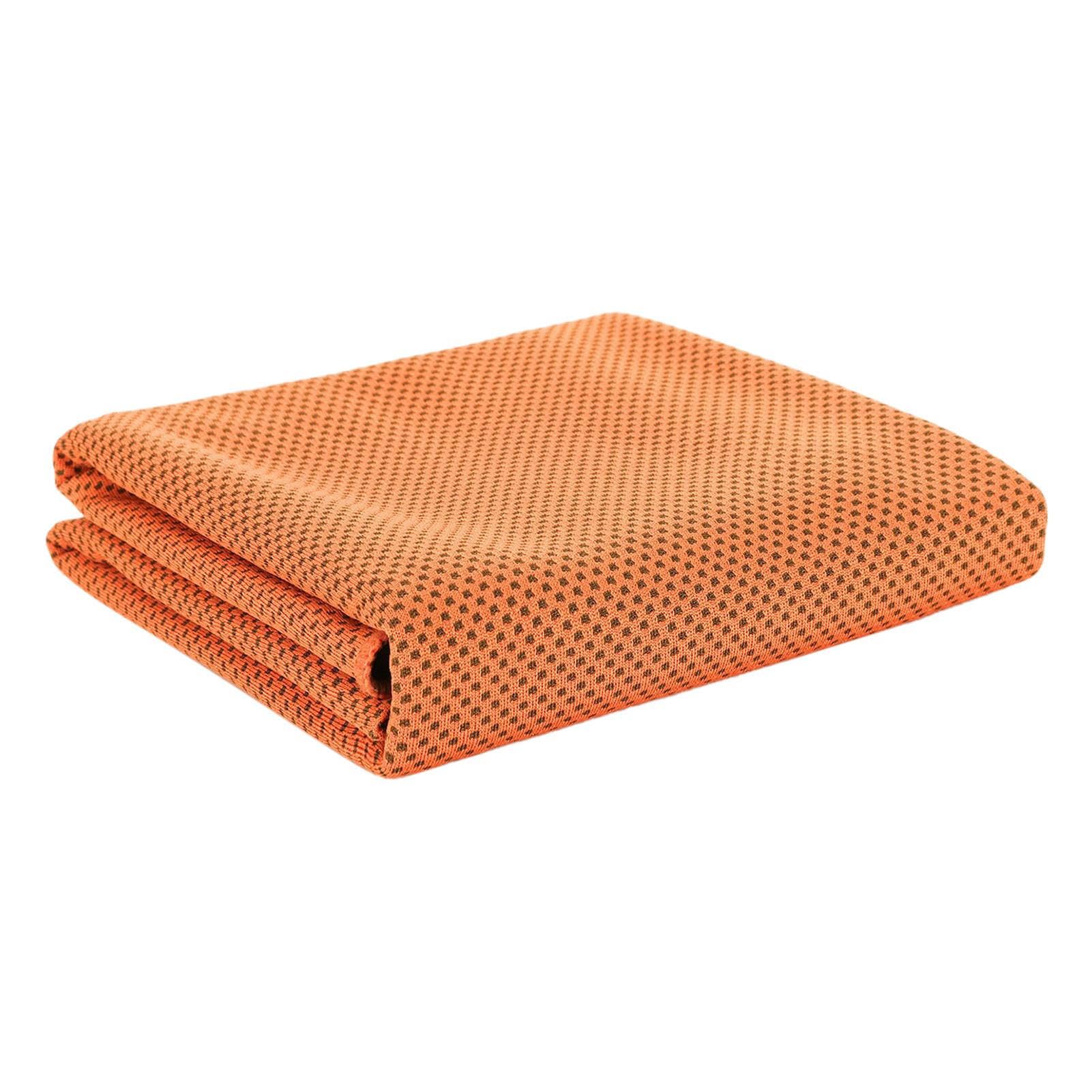 Pack of 2 Cooling Towels, 30 x 80 cm, Ice Towel, Microfibre Towel for Instant Cooling, Cooling Towel for Yoga, Golf, Travel, Gym, Sports, Swimming, Camping