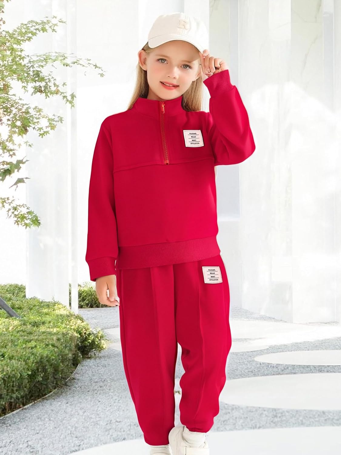 Happy Town Toddler Clothes Baby Boy Girl Outfits Zip Shirt and Long Pants Infant Fall Winter Sweatsuit - Image 6