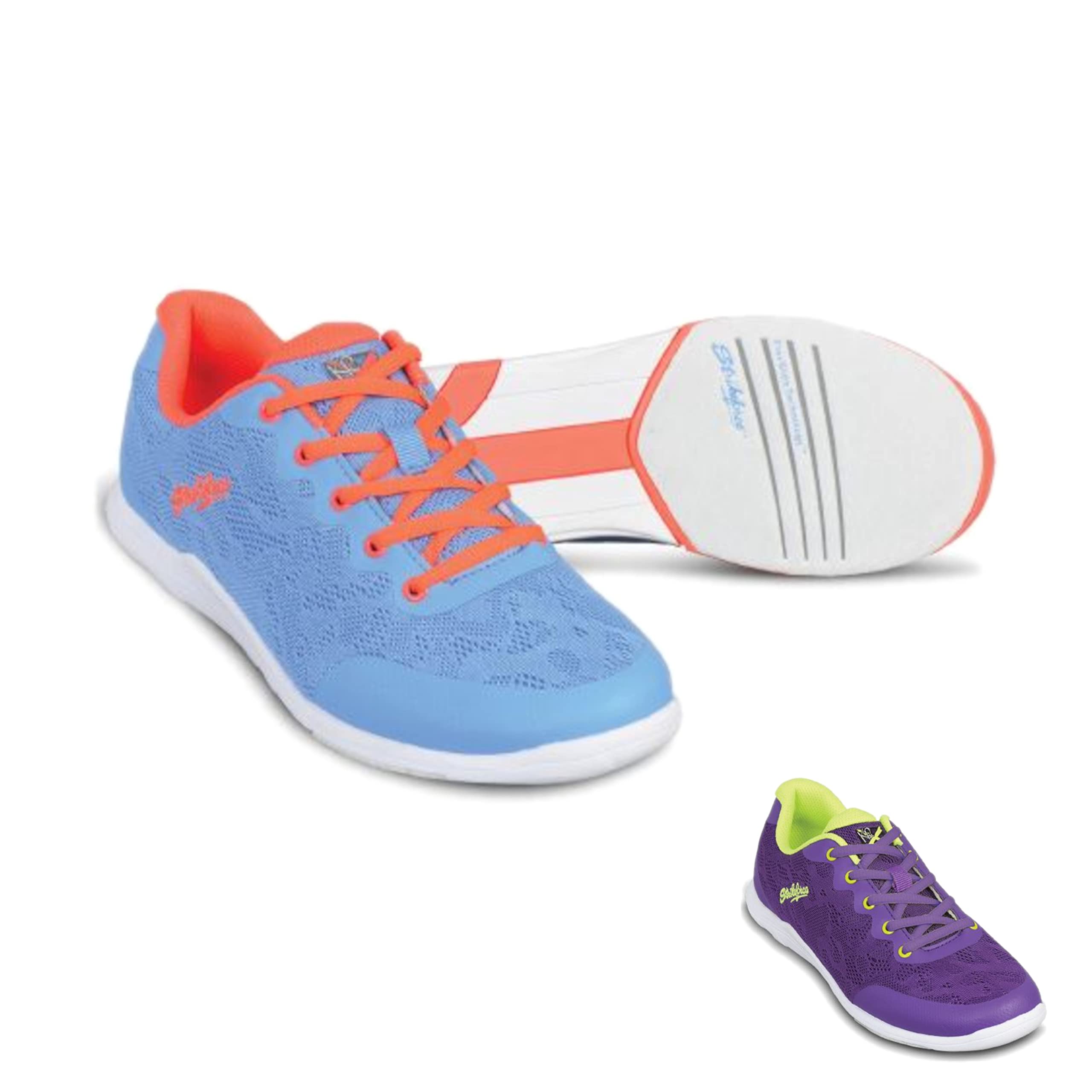 Scarpe da bowling – [LACE] – KR Strikeforce Bowling – Suola scorrevole su entrambi i lati – Sportiva – Colorata