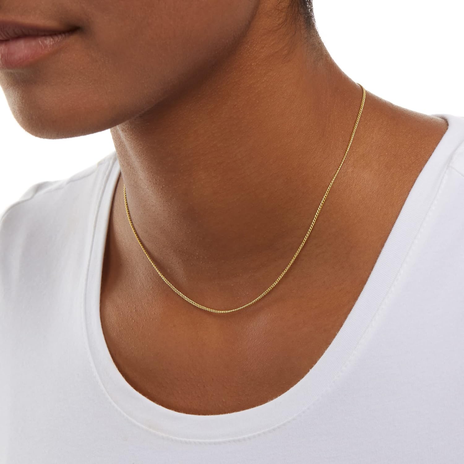 Amazon Essentials 14K Gold Plated Curb Chain - Image 2
