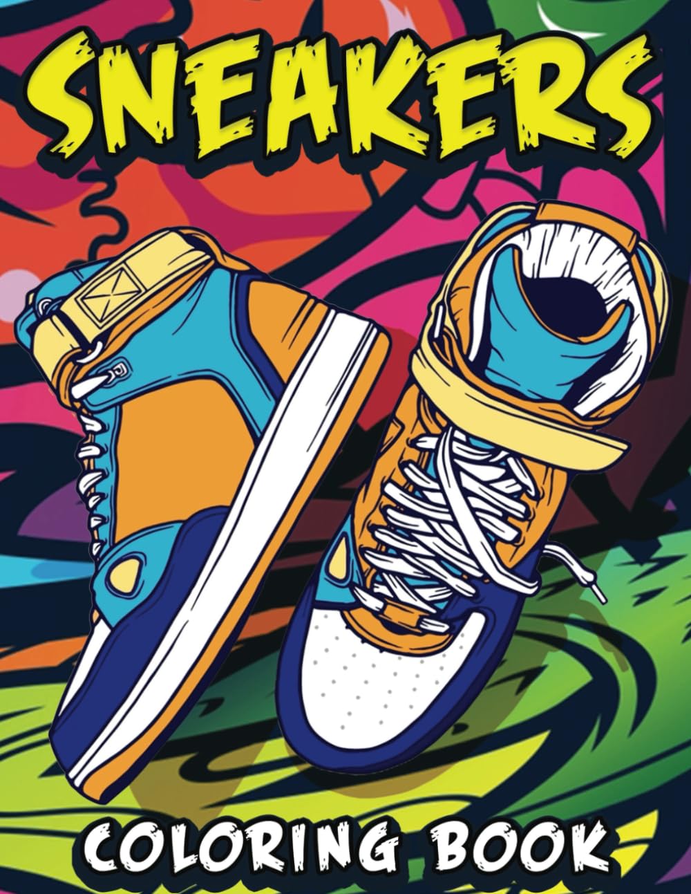 Sneakers: Coloring Book