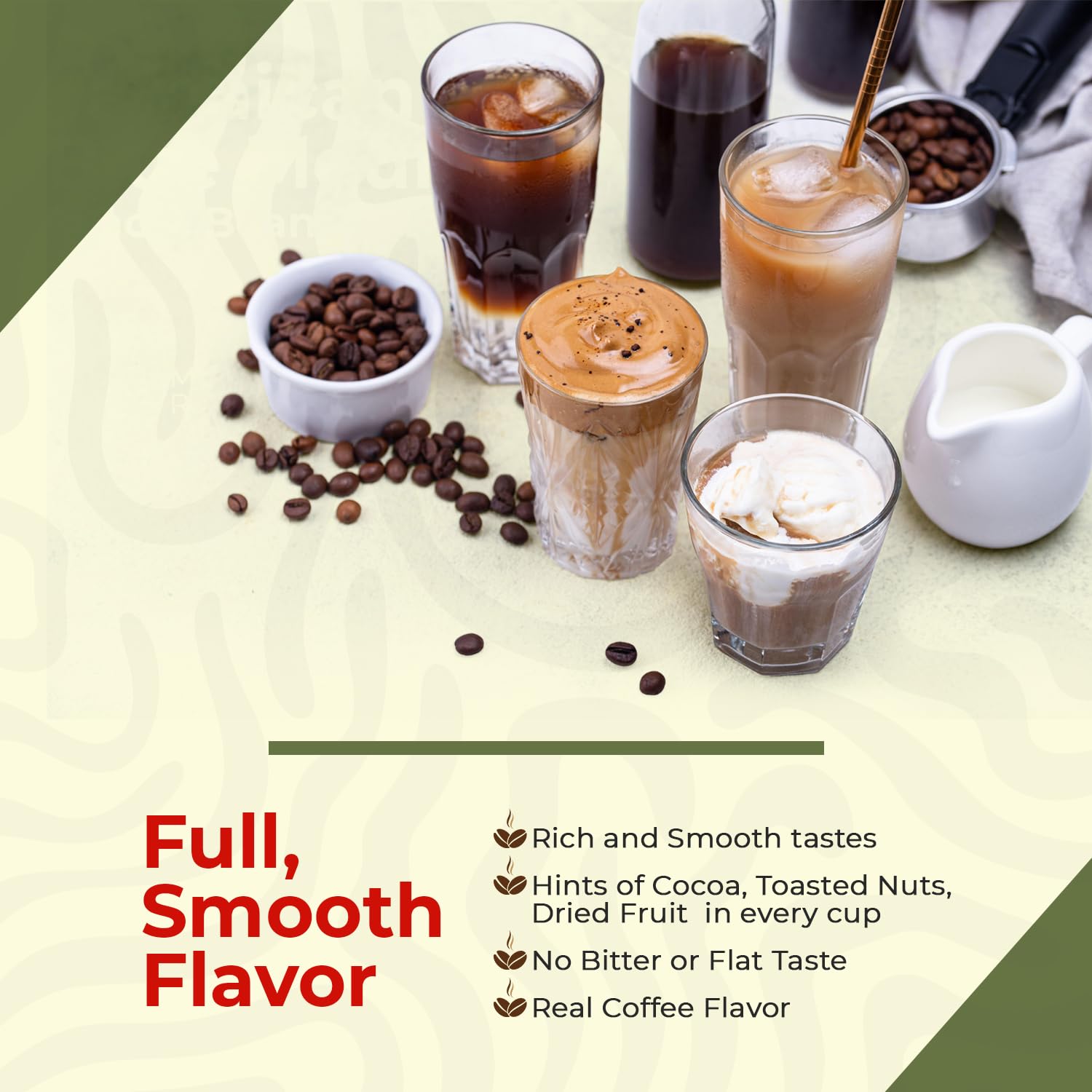 OH HEY BRANDS Decaf whole bean coffee medium roast 12oz – Swiss water Whole Decaf coffee with Rich Cocoa, Toasted Nut, and Dried Fruit Notes – Full-Flavor whole Decaf Coffee