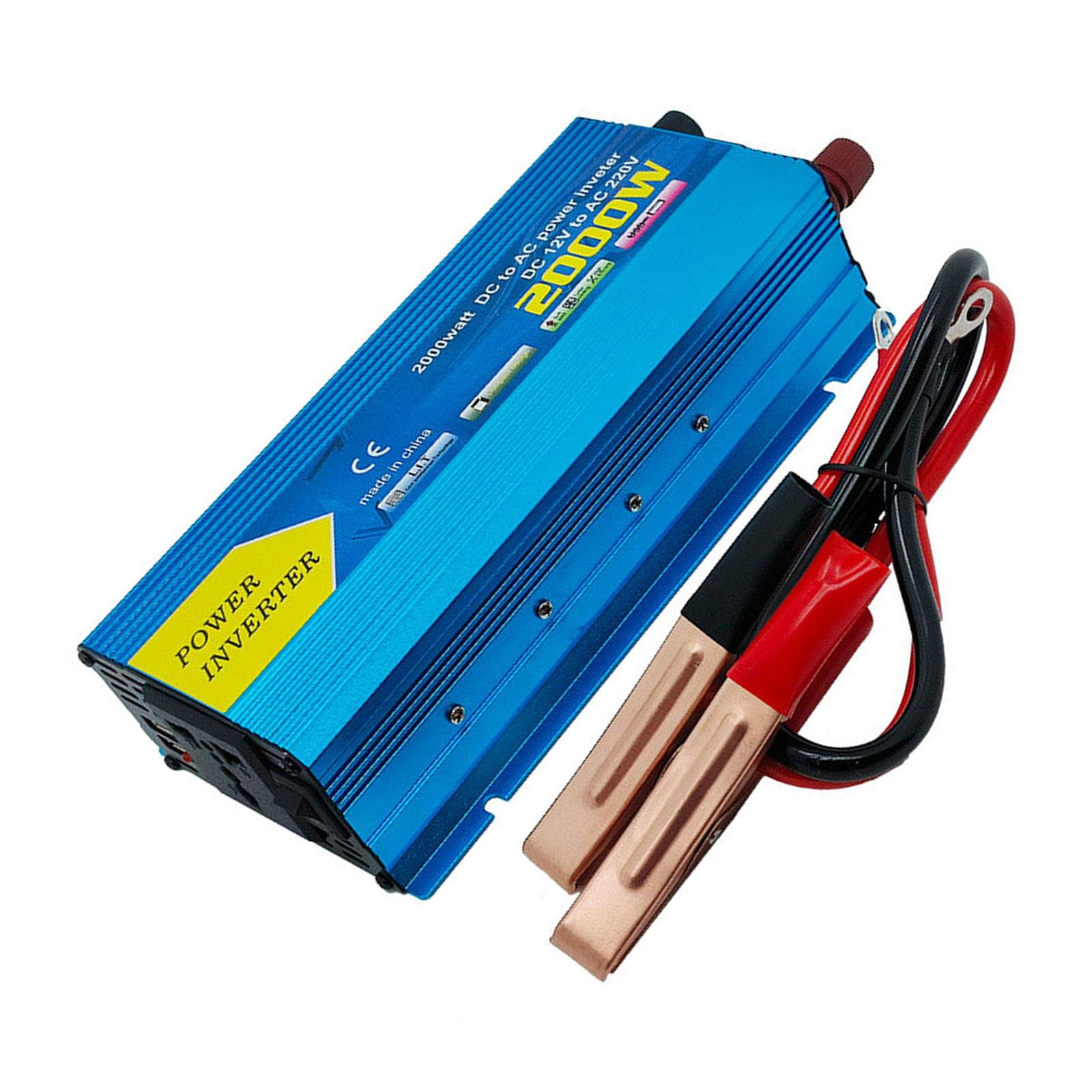 Invertitori di potenza ad onde sinusoidali modificati efficienti da 12 V CC a 110 V 220 V, conversione ad alta energia per un'uscita stabile in campeggio, viaggi e inverter di potenza