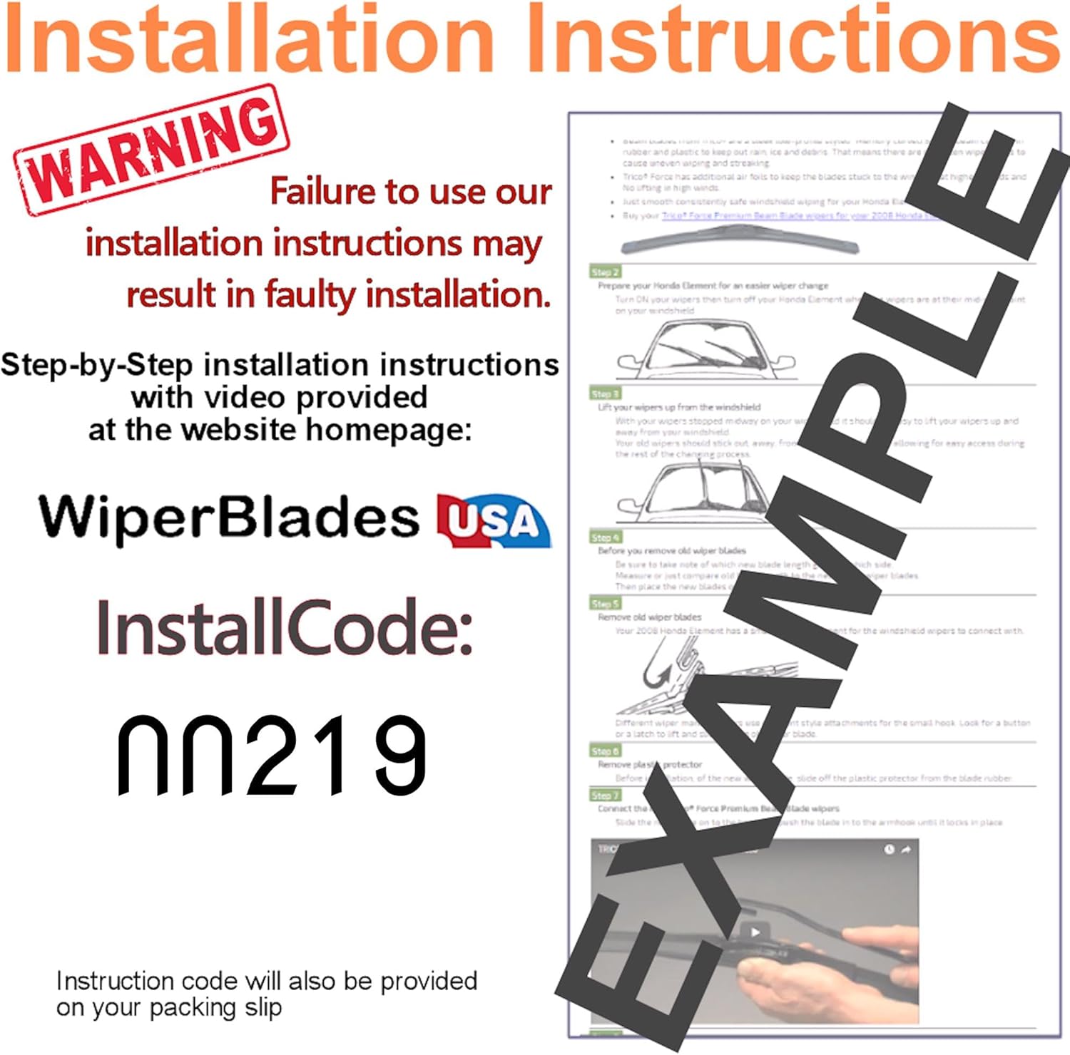 WiperBladesUSA Beam Blade Wipers compatible with Ram ProMaster 3500 2021 (Set of 2) Wiper Blades