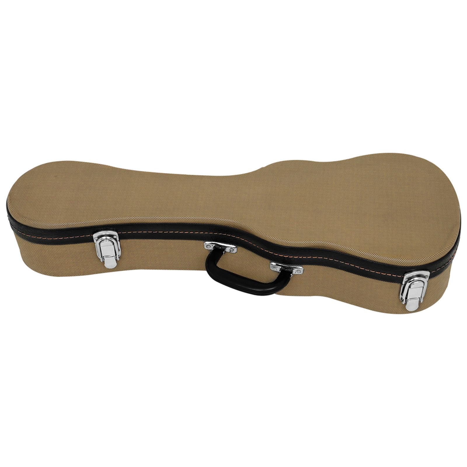Ukulele-Hartschalen-Tragetasche, tragbare Ukulele-Schutzhülle, Hartschalentasche, Ukulele-Gigbag, weich gepolsterte Tragetasche