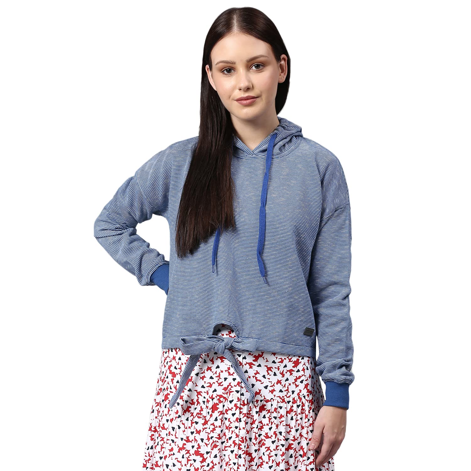 pinacolada Cotton Women High Neck Sweatshirt-picture-17