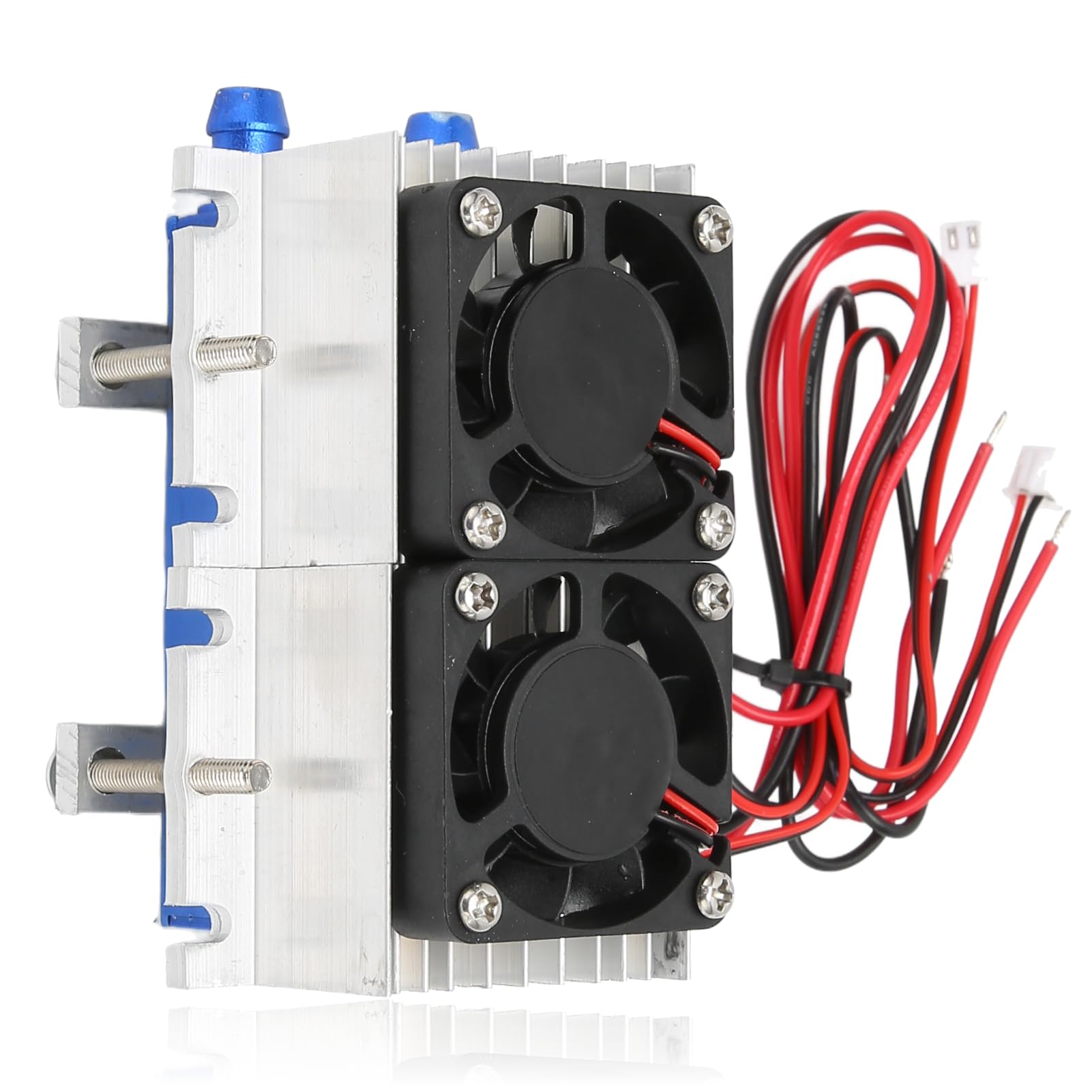Refroidisseur Thermoélectrique de Réservoir DC12V 144W/100W 10A Système Peltier Refroidisseur D'eau de Réfrigération à Semi-conducteur Dispositif de Refroidissement pour Petits Réfrigérateurs, Mini Cl