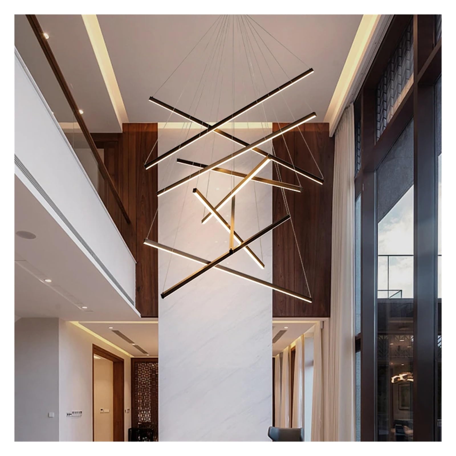 Araña moderna , Luces colgantes LED nórdicas, candelabro de ., iluminación moderna y sencilla, muebles de comedor, lámpara de decoración Compatible with el hogar, iluminación interior(7 heads,Warm lig