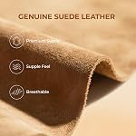 DREAM PAIRS Plateforme Mini Bottes pour femmes vraies Suede, cheville d'hiver Snow Bottes avec Semelle intérieure en mousse de mémoire Semelle extérieure antidérapante légère pour l'extérieur FuzzyClassic