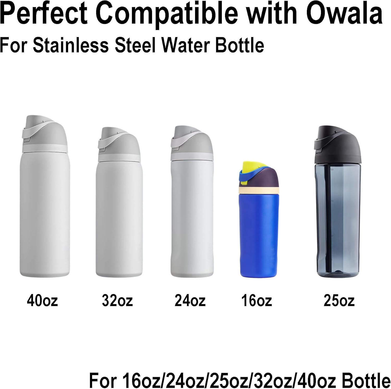 Replacement Lid for Owala Freesip Compatible with Owala 16oz 24oz 32oz 40oz Cup