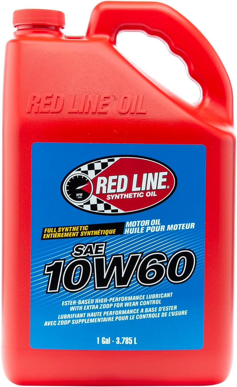 Red Line 11705 SAE 10W60 Fully Synthetic Motor Oil - 1 Gallon