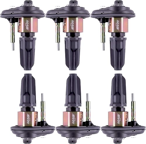 Miniatura 7 de MAS Juego de 6 bobinas de encendido UF303 y bujías OEM compatibles con Chevrolet Trailblazer Colorado Buick Rainier GMC Canyon Envoy Hummer H3 Isuzu