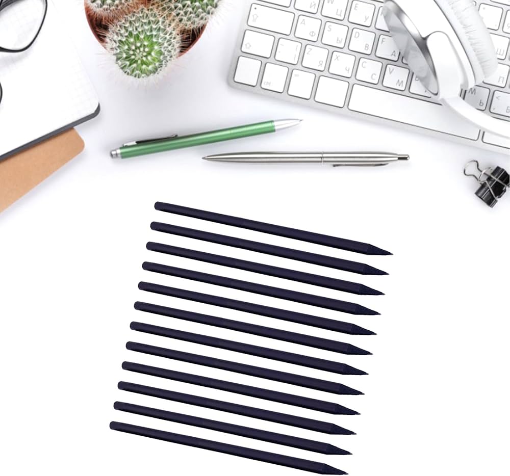 Amazon.co.jp: 12 パック絵画描画鉛筆木製黒鉛筆黒棒鉛筆標準