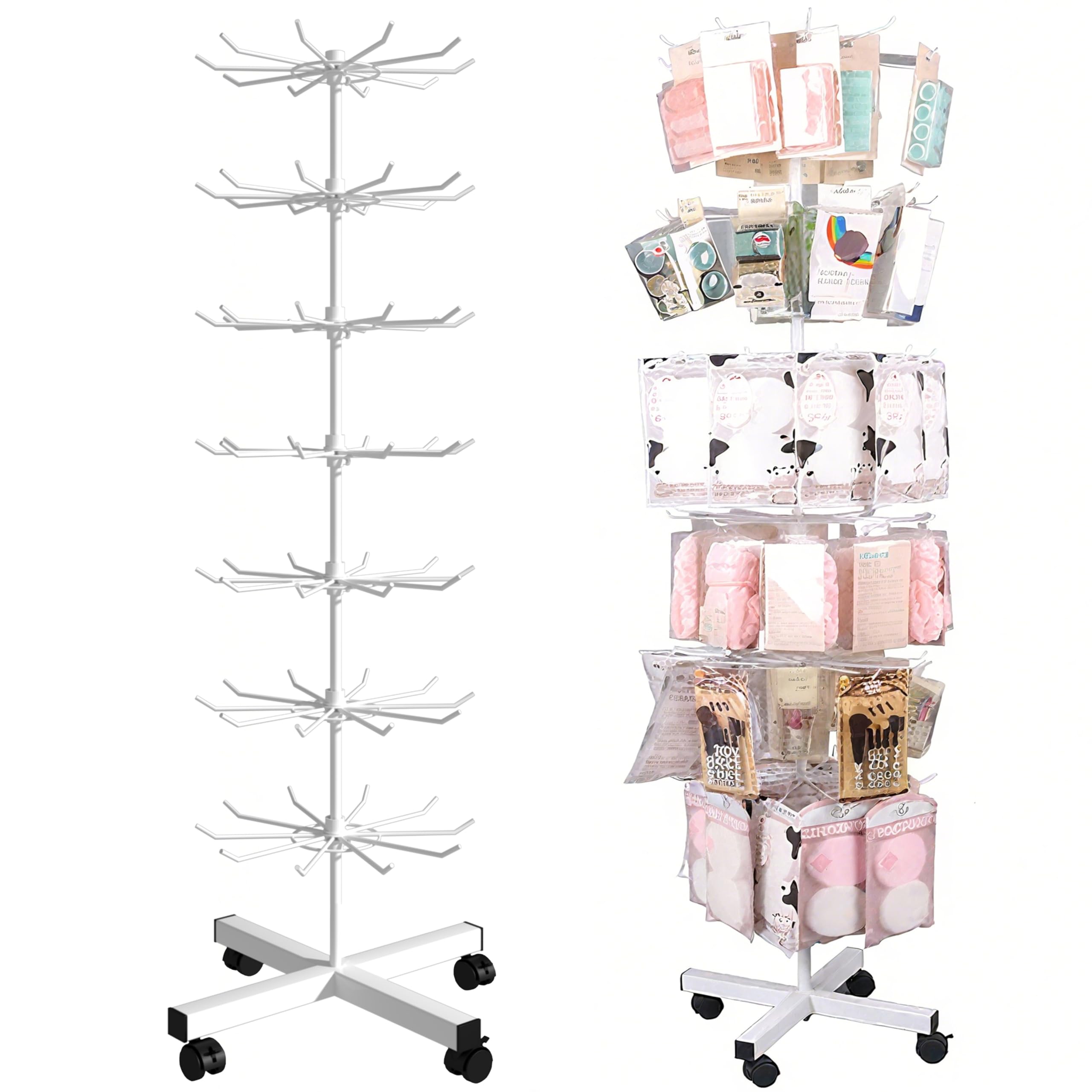 Drehbarer Schmuckständer Für Schlüsselanhänger | Metall Display Halter Rotierend