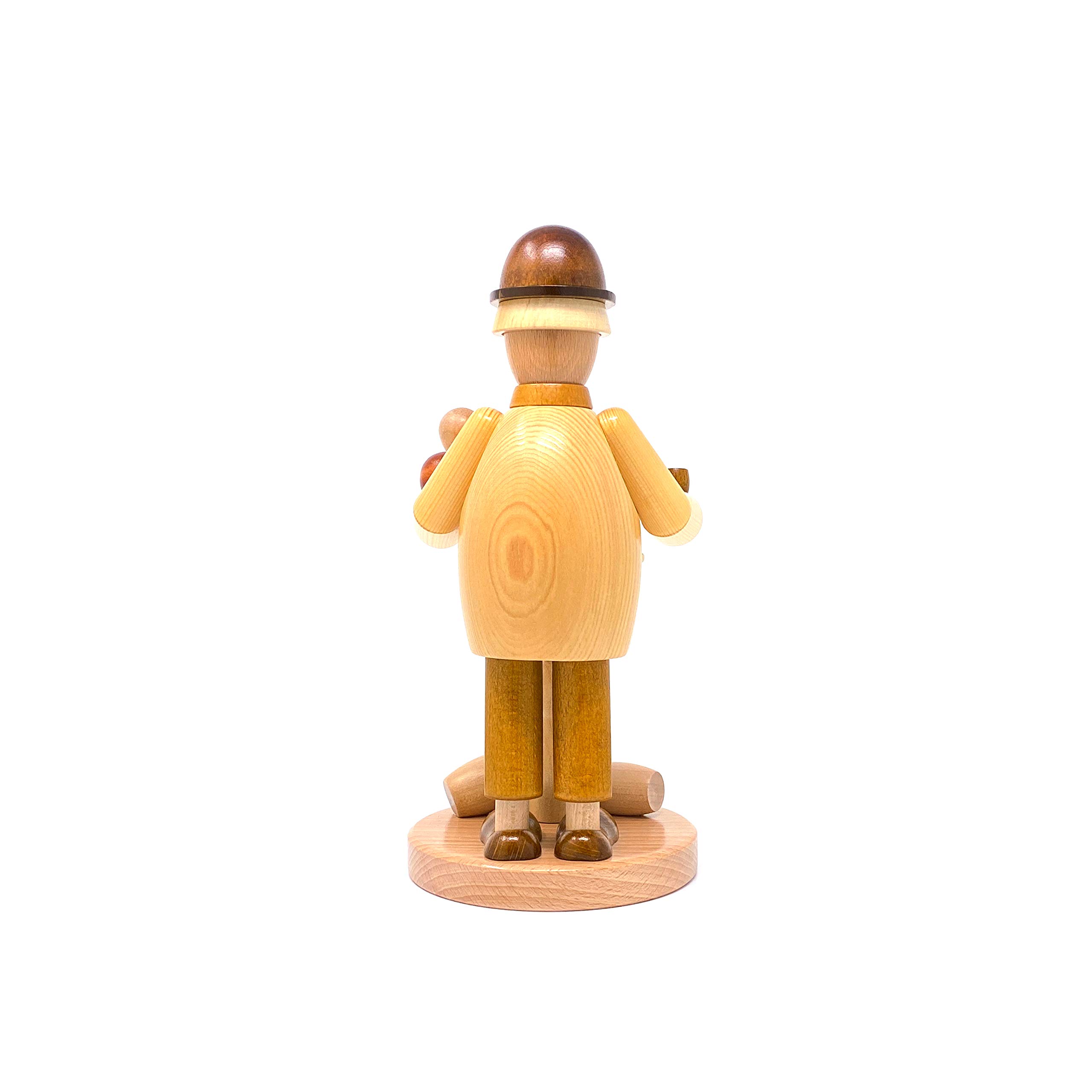 Woodturning Friedbert Uhlig Incense Smoker No. 050 Cones 25 cm High - Image 3