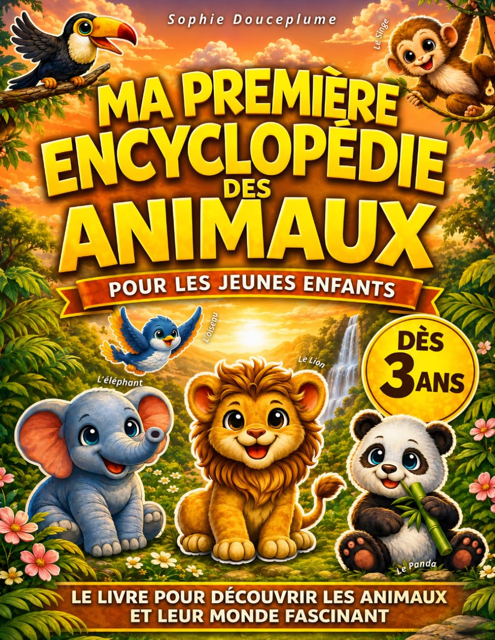 Ma Première Encyclopédie des Animaux pour les Enfants: Le livre pour les jeunes curieux de 3 à 6 ans, afin de découvrir et tout savoir sur les animaux ... à toutes leurs questions (PS, MS, GS, CP)