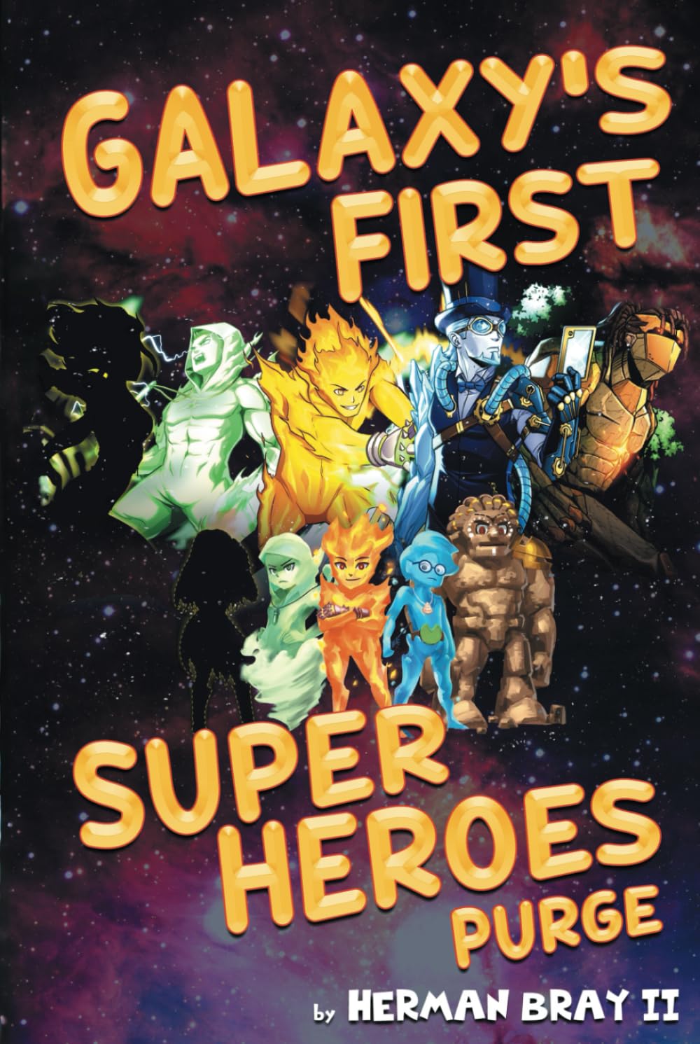 Galaxy's First Super Heroes: Purge: Epic Action Fantasy Adventure for Young Readers | Top Elemental Quest for Pre-teens and young adults