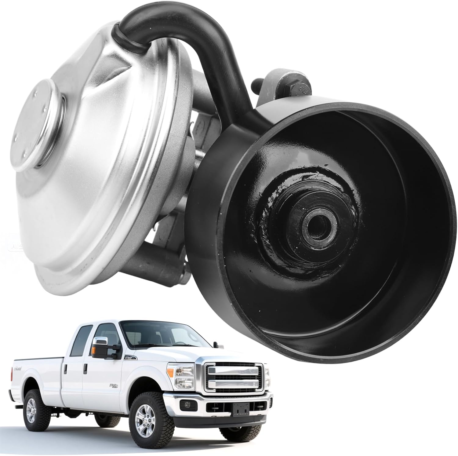 904-805 Brake Vacuum Pump compatible with Ford 1996-2004 F250 F350 F450 F550 Super Duty E350 E450 E550 Econoline Super Duty Engine 6.8L/7.3L Replacement VCP120 F6TZ2A451AA 64-1029