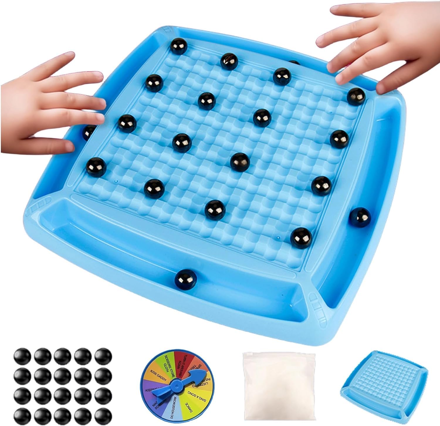 Snevad Magnetic Chess Board Game 20 Balls Fun Table Top Magnet Chess Set Strategy Game Christmas Birthday Gift for Kids Adults Family Party and Travel Game Set Magnetic Stone Puzzle Toy (B0CTT89W8X) Amazon Price History, Amazon Price Tracker