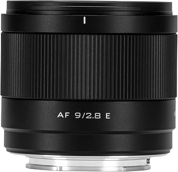 VILTROX 9mm F2.8 E for Sony E, AF 9mm F2.8 E Mounting Lens, Prime Wide Angle Lens for Sony A6400 a6500 a6600 ZV-E10 FX30 a93 ZV-E10II a7RIII a7RIII a7RIII a7R'A7CII