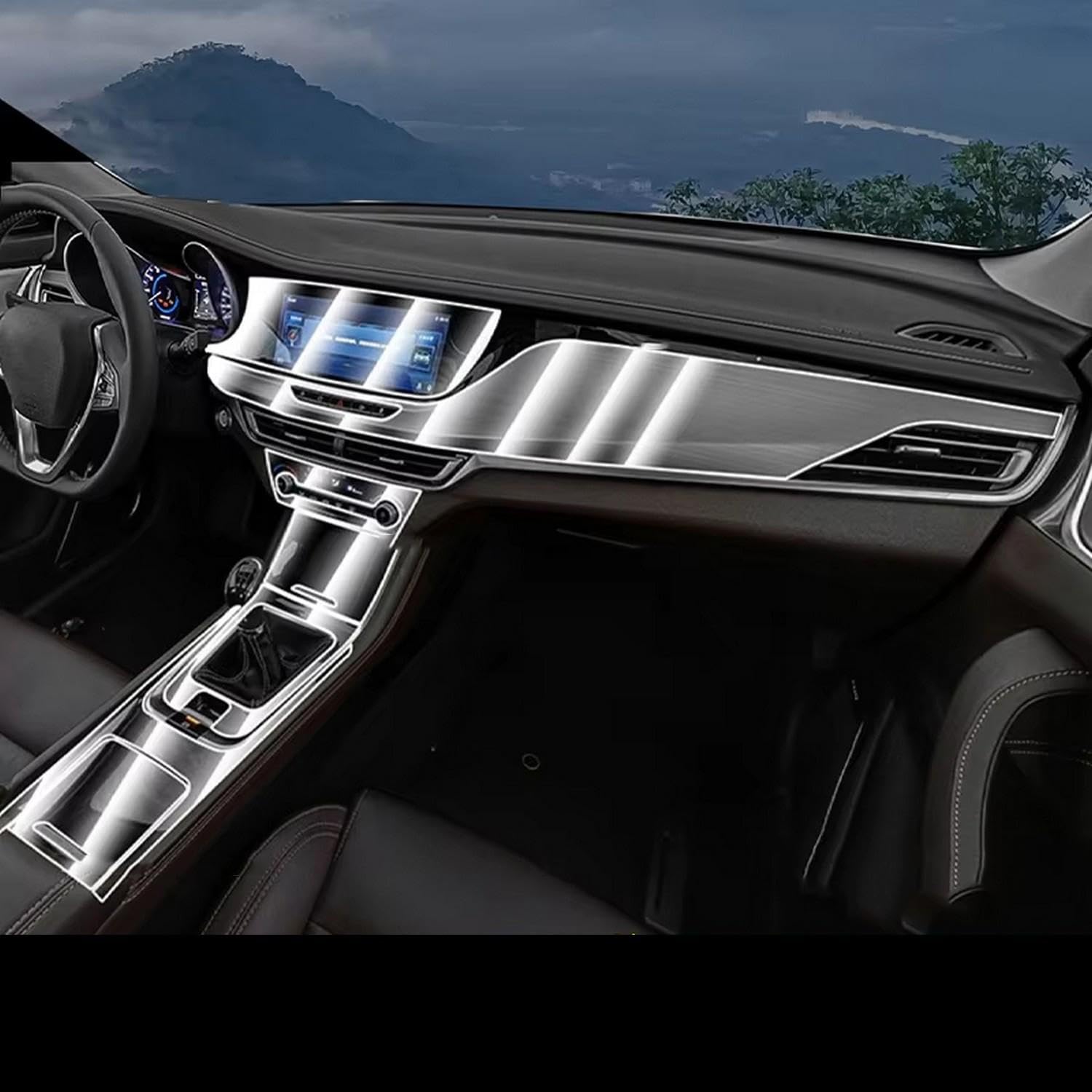 Protection de navigation TPU Changan Eado XT EV460 ecran voiture