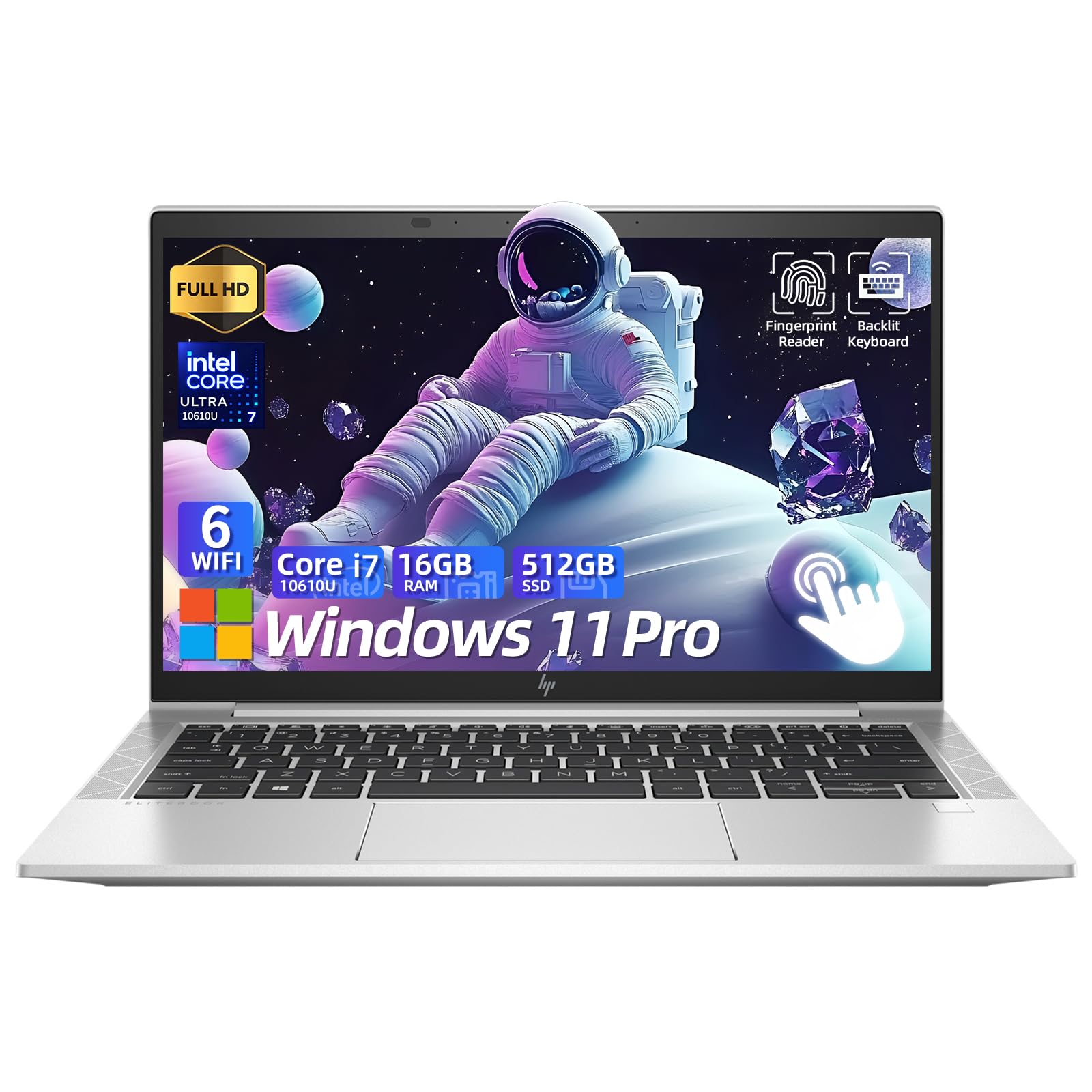 Amazon.com: HP EliteBook 830 G7 Laptop, Touchscreen Windows 11 Pro