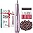 COSLUS Electric Nail Drill File Professional: for Acrylic Gel Dip Powder Nails Portable Nail Machine Kit Manicure Pedicure Tools Polishing Set with Nail Drill Bits Sanding Bands