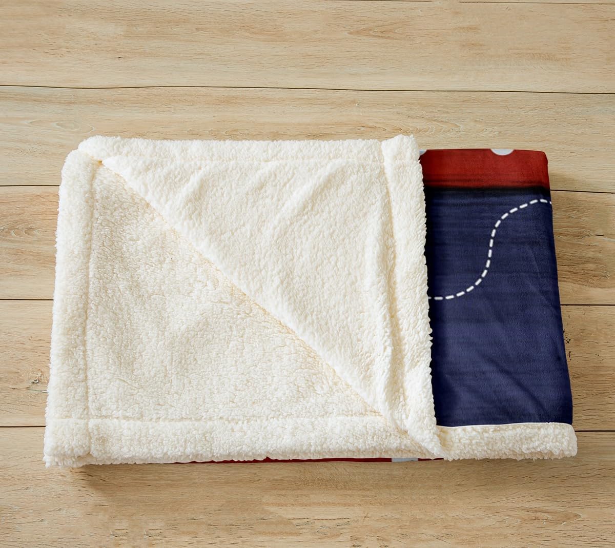 Lake Time Bed Blanket Kids Girls Vintage Rustic Farmhouse Sherpa Blanket Soft Cozy Lightweight Outdoor Sports Plush Fleece Lake Theme Blanket Gifts for Bed Chair Office Sofa(Throw 50"x60")