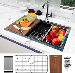 Davivy Kitchen Sink Combo, SUS304 Stainless S...,