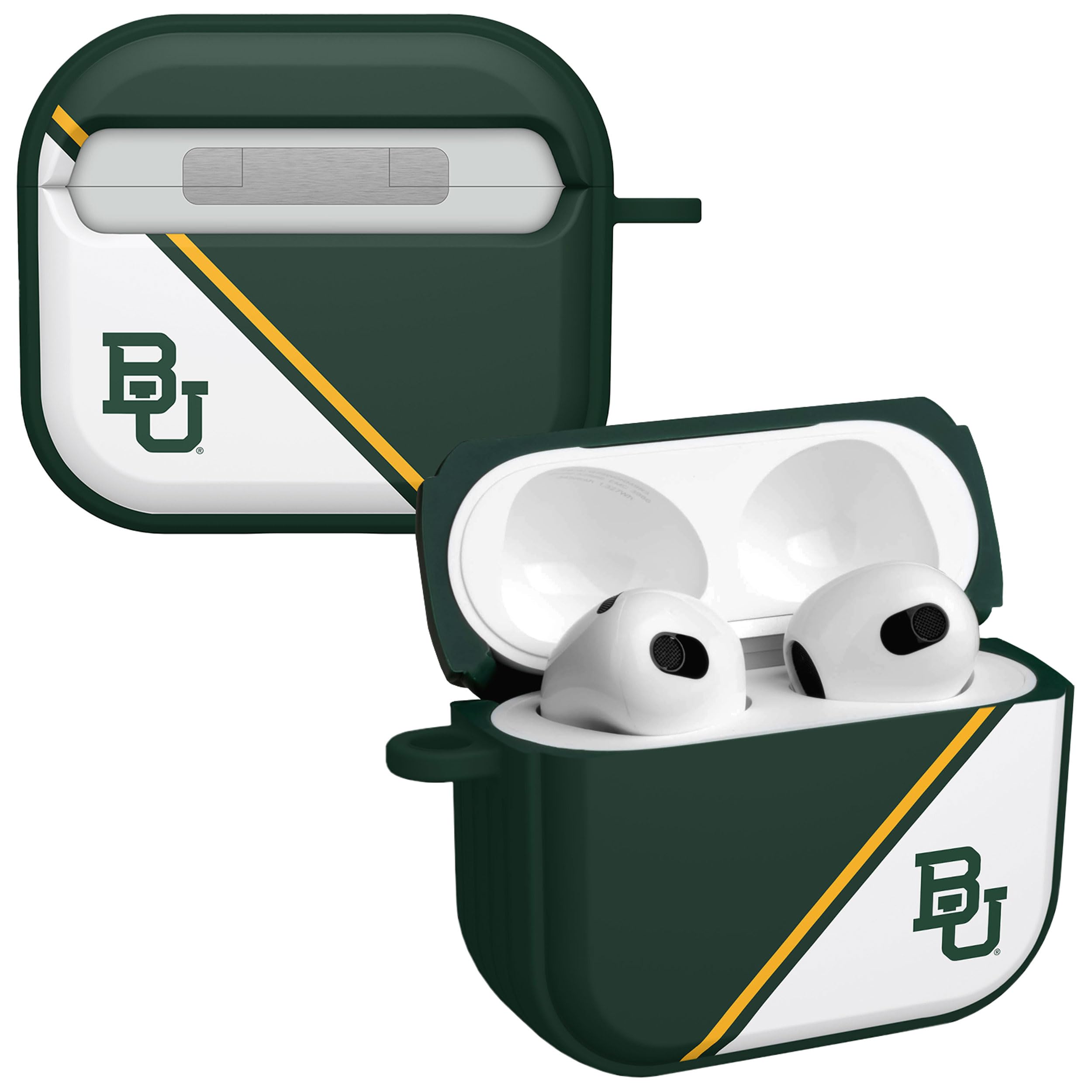 Affinity Bands Baylor Bears Champion Series HDX Case Cover Compatible with Apple AirPods Generation 3