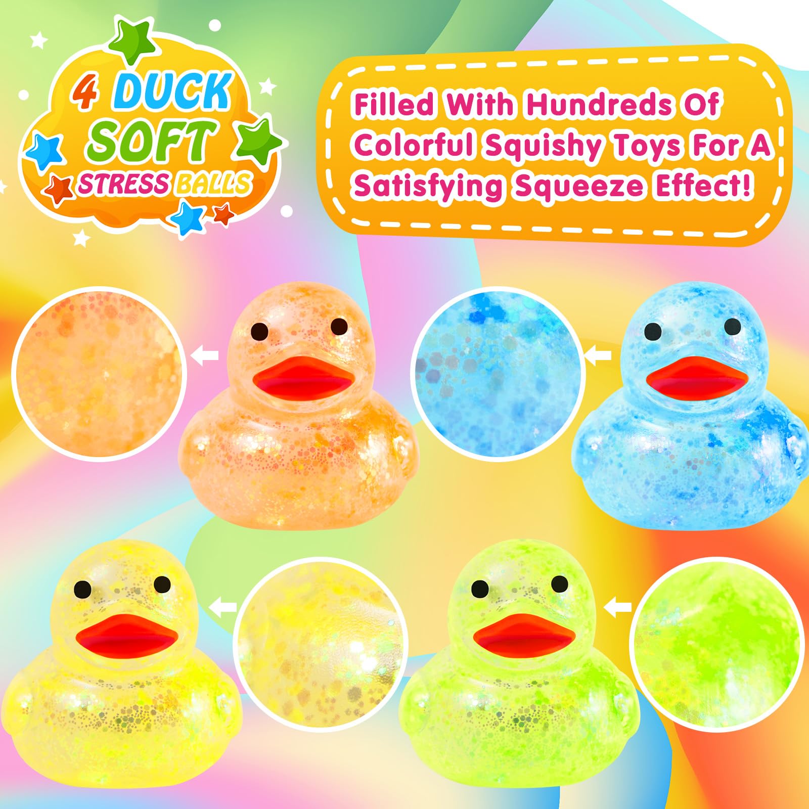 Anti Stress Spielzeug Bubu Dudu 2 Stück – Kawaii Panda Squeeze Spielzeug Mit Schlüsselanhänger Für Kinder & Erwachsene