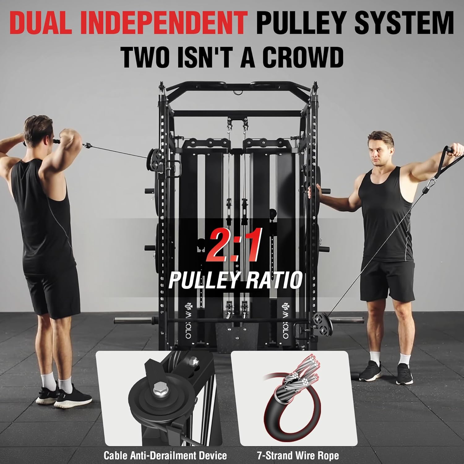 Transform Your Workout: The Ultimate Review of the Mikolo Smith Machine Home Gym!