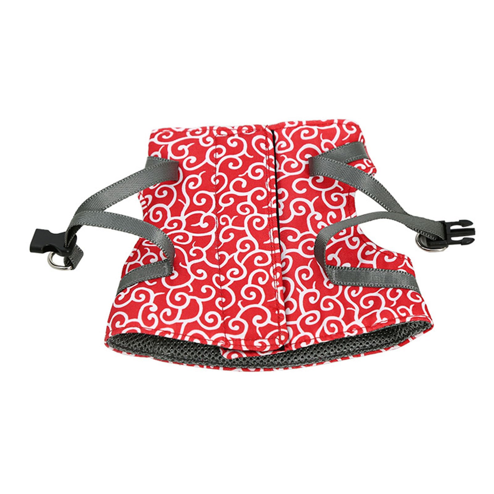 Grande gilet imbracatura guinzaglio set per gatti piccoli a prova di fuga regolabile e traspirante gattino gilet sicuro gatti attrezzature da passeggio