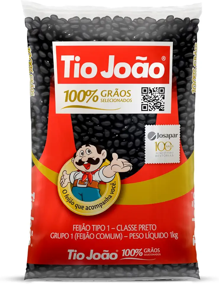 Feijão Preto Tio João1kg