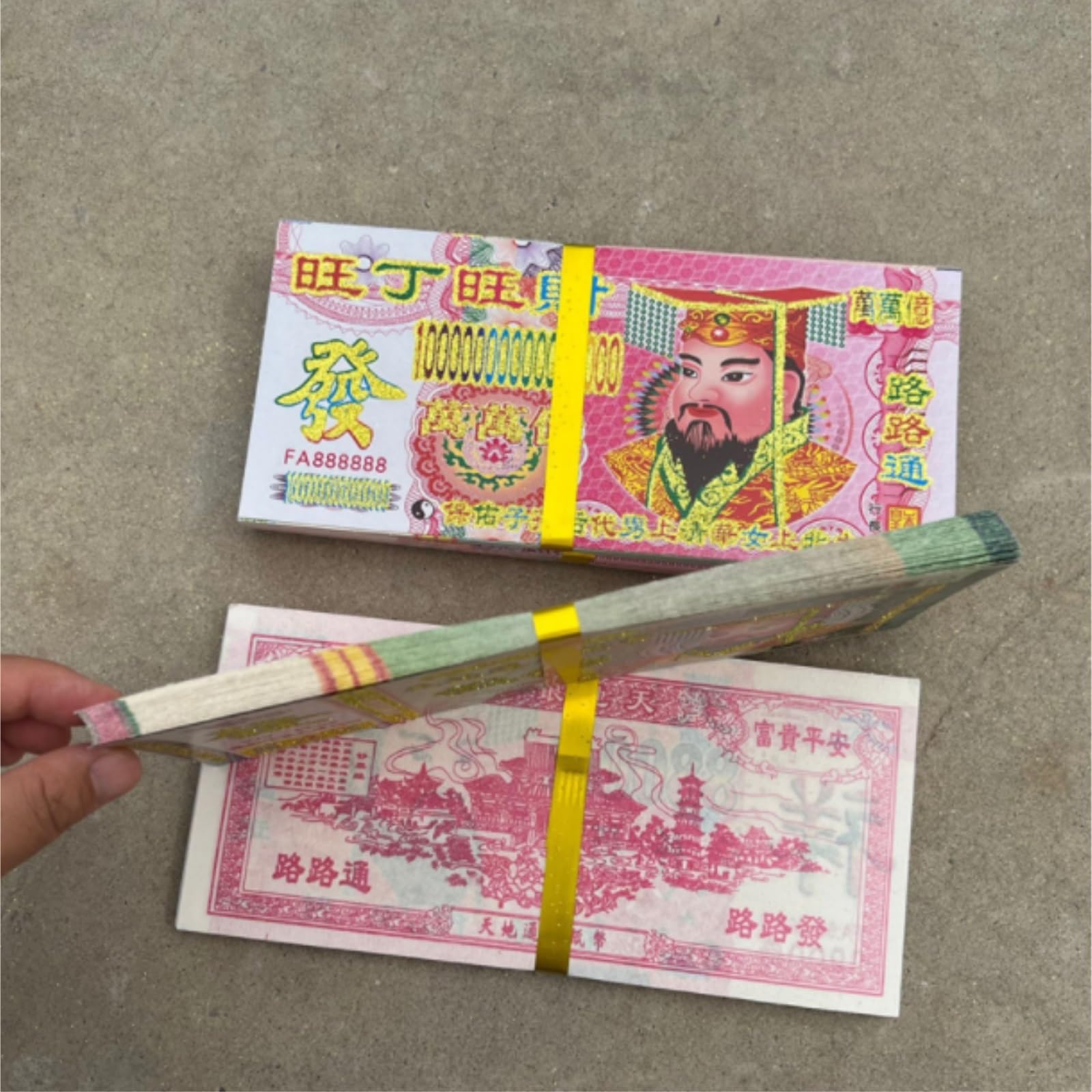 Joss Papier Chiński Papier Pogrzebowy Z Joss, Kult Przodków Grafvegen(80 bundles)