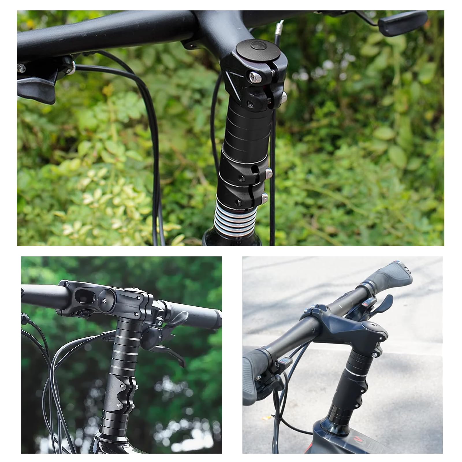 Rialzo manubrio per bicicletta, manubrio della bicicletta con chiave esagonale, manubrio della bicicletta, estensione del manubrio della bicicletta, 28,6 mm, manubrio per mountain bike, bici da corsa