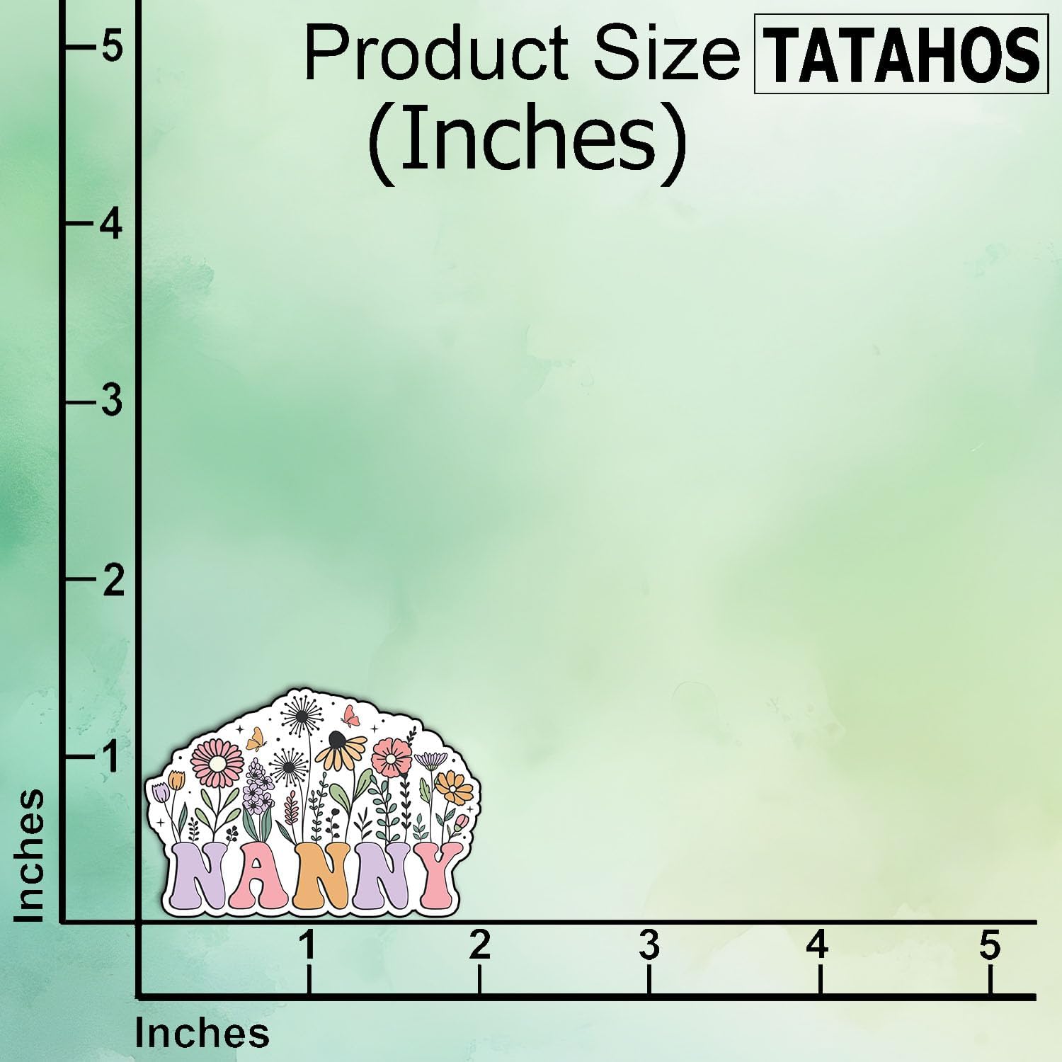 (3Pcs) Nanny Sticker Funny Vinyl Decal for Scrapbook Notebook Water Bottle Laptop Greeting Card Kitchen Gifts Tumbler Phone Grandma Gifts for Women Mother Day Appreciation Present (2x1.5) image 2 of 6 B0FLCS89HZ