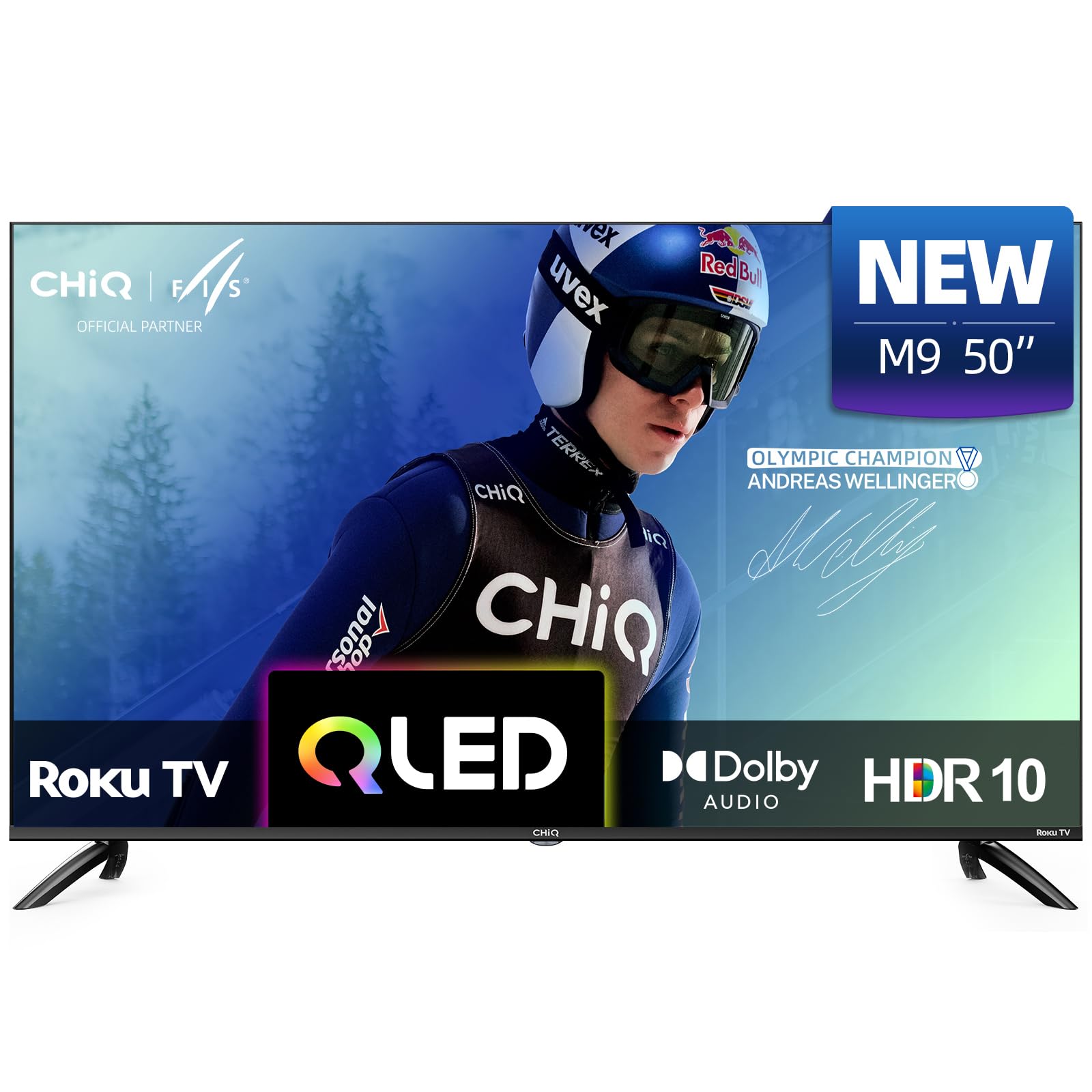 TV android chiq 50インチ 配信動画のみ スマートテレビ 4K 50型 チューナーレステレビ | Amazon テレビ