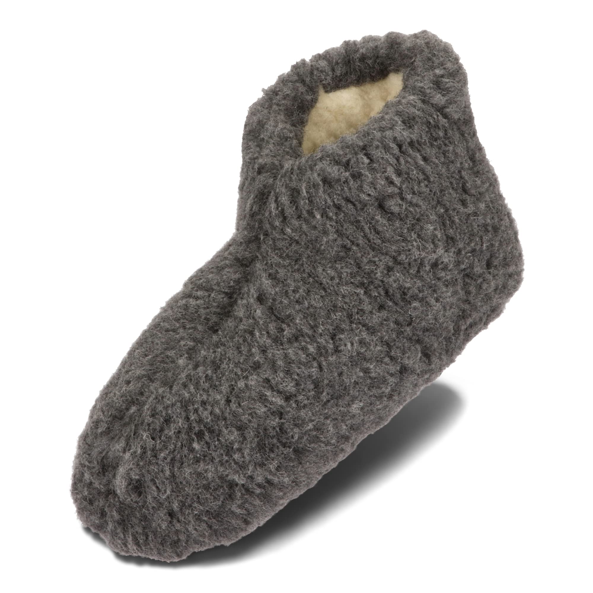 EVER AU Dames Leren Pantoffels - Topknot