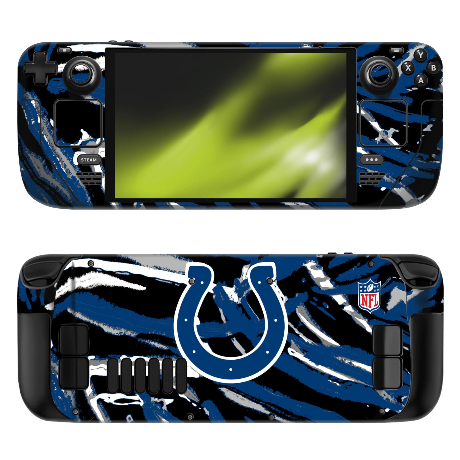 Skin NFL Indianapolis Colts pour protéger le Steam Deck OLED des rayures - 6
