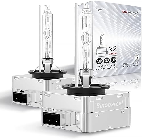 Lámpara de faros Xenon HID D1S D3S - 4300K 6000K 8000K - 2 unidades - Sinoparcel, 6000K