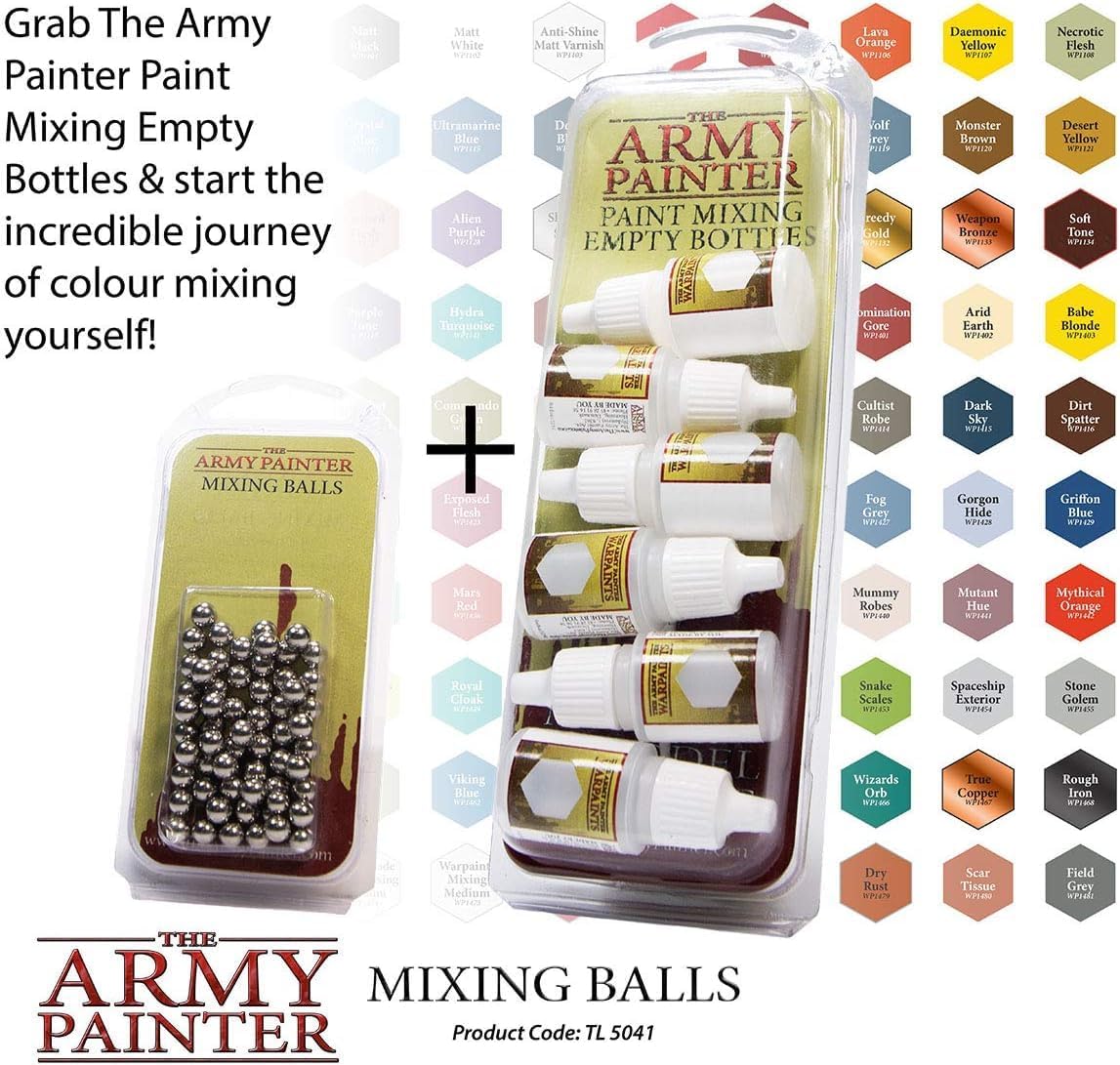 Paint Mixing Balls - Rust-Proof Stainl Steel Mixing